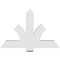 Ekena Millwork Redmond Architectural Grade PVC Gable Bracket, 48"W x 32"H x 4"D x 6"F, 16/12 Pitch GBP048X32X0406RED00 - alternate 3